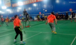 羽毛球混双比赛视频,激情四溢，技艺对决